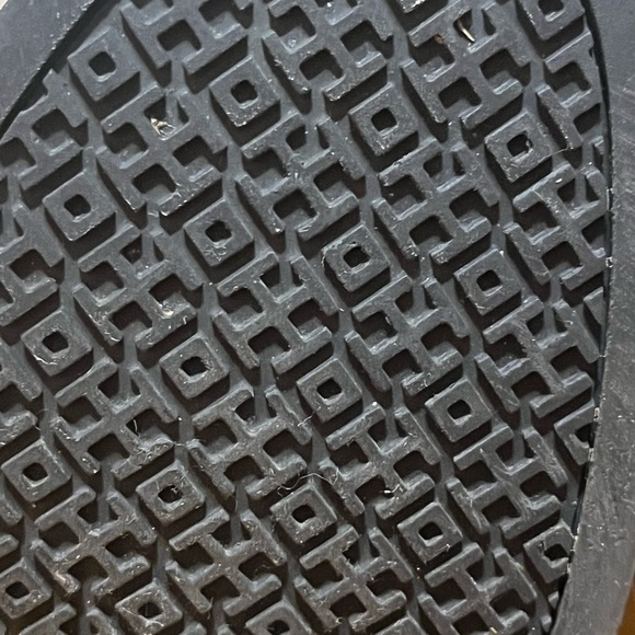 Tory Burch Black and Brown Logo Boots - Picture 6 of 7